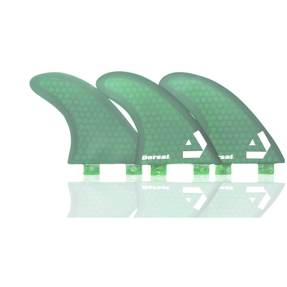 DORSAL Surfboard Fins Thruster 3 Set FCS Compatible