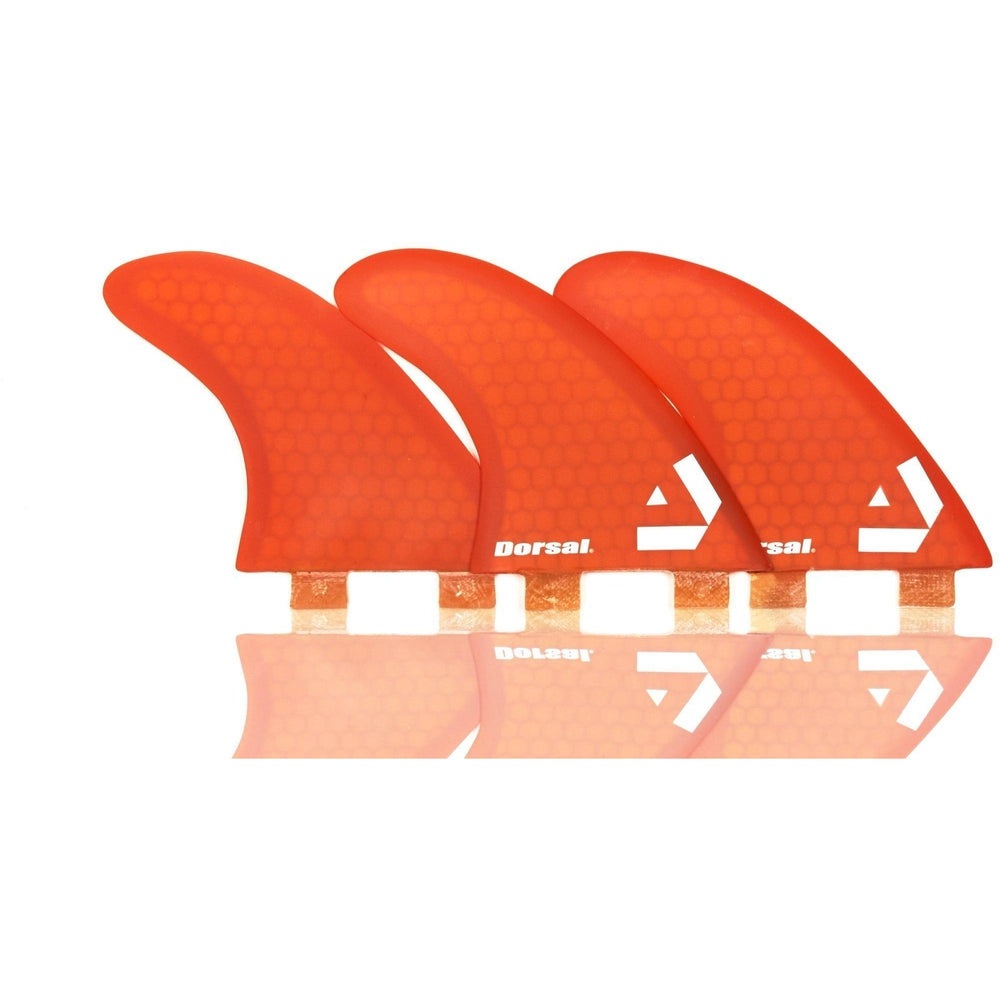 DORSAL Surfboard Fins Thruster 3 Set FCS Compatible