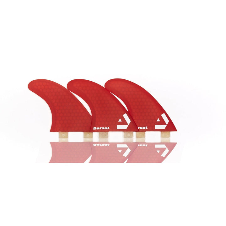 DORSAL Surfboard Fins Thruster 3 Set FCS Compatible