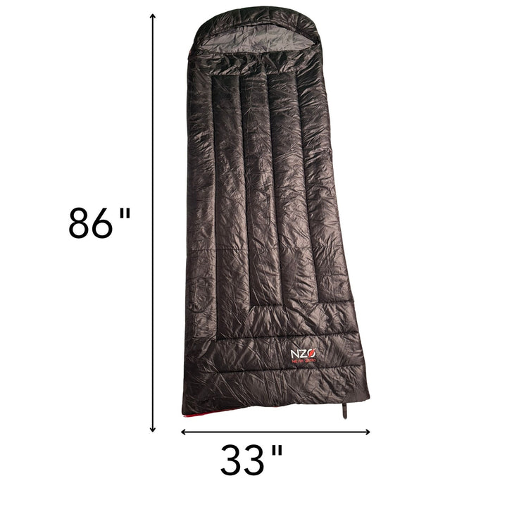 Near Zero Outdoor Gear Peralta 25℉ Synthetic Sleeping Bag