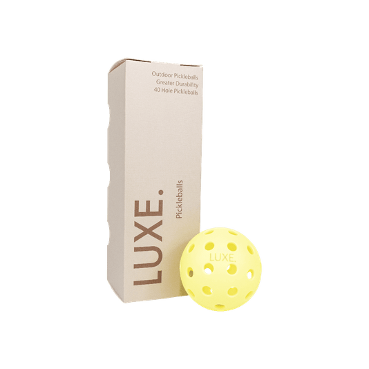 LUXE Lemon Pickleballs - Pack of 3