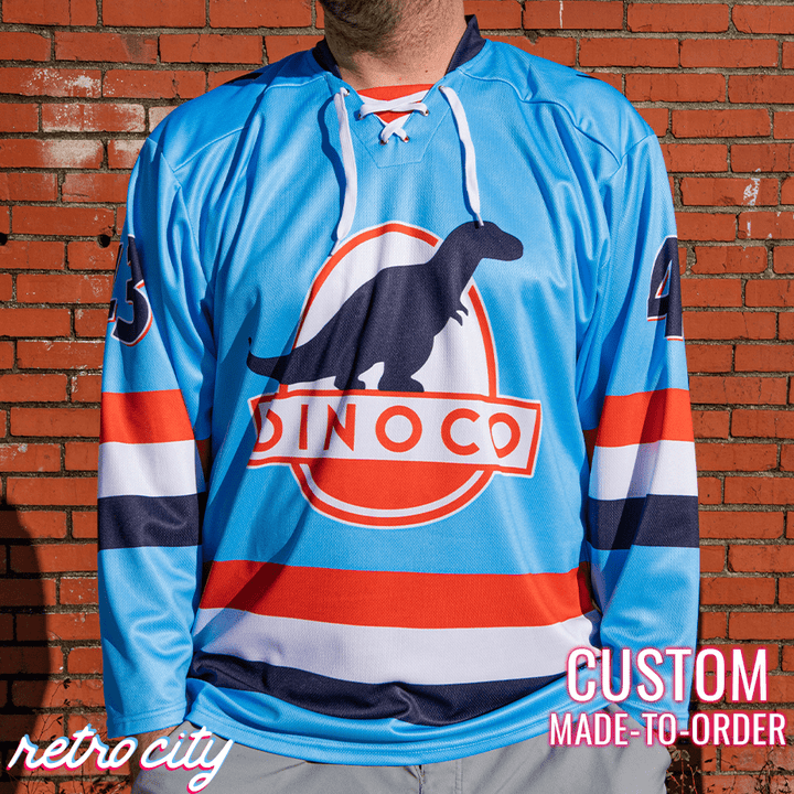 Dinoco Strip Weathers Hockey Jersey for Fans