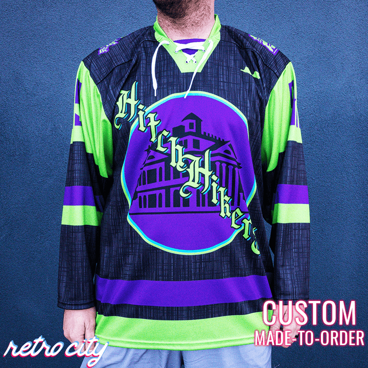 Haunted Mansion Hockey Jersey with Custom Personalization