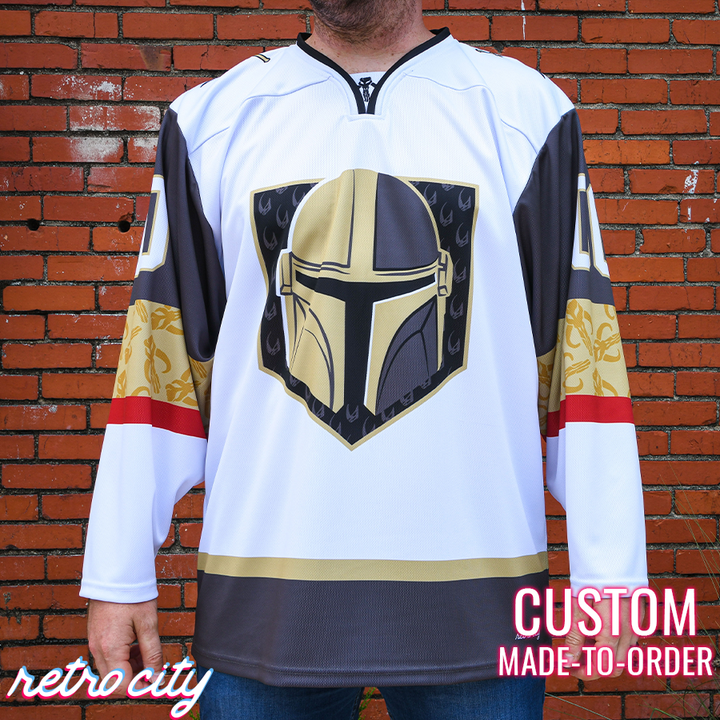 Mando Bounty Hunter Hockey Jersey for Customization
