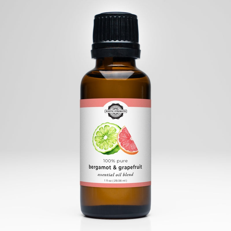 Rustic Strength Bergamot & Grapefruit Essential Oil Blend