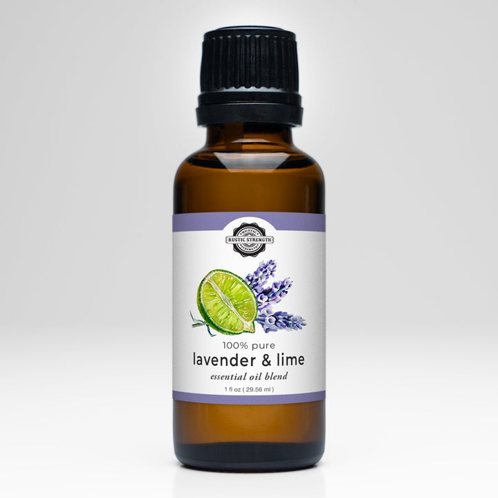 Rustic Strength Lavender & Lime Essential Oil Blend