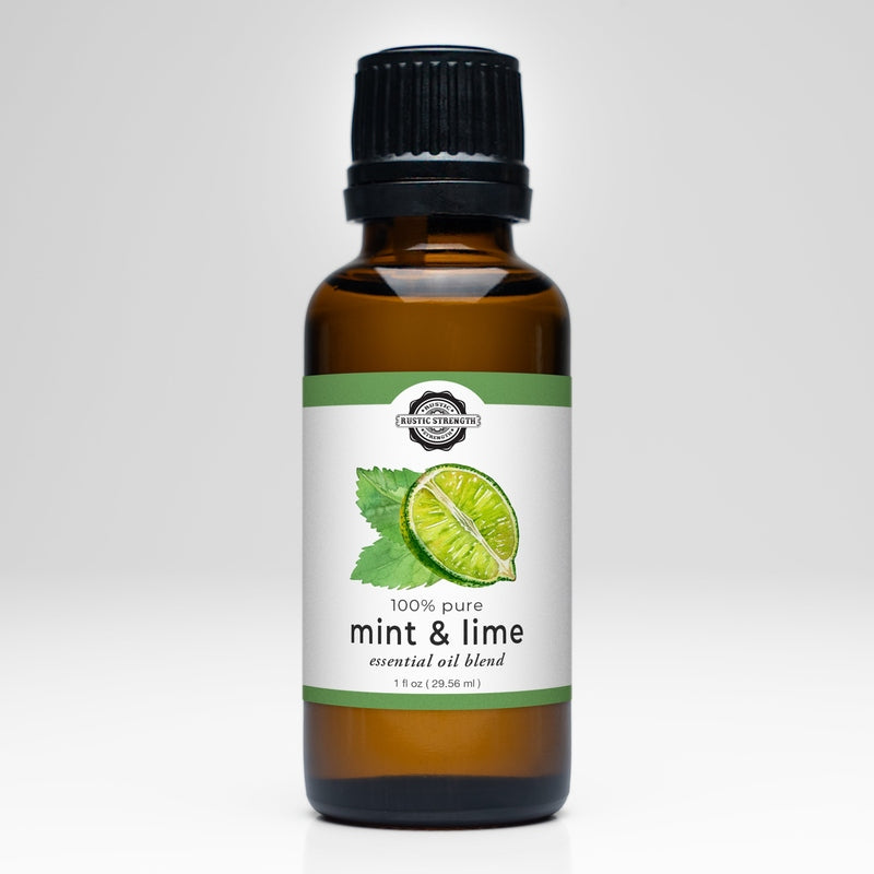 Rustic Strength Mint & Lime Essential Oil Blend