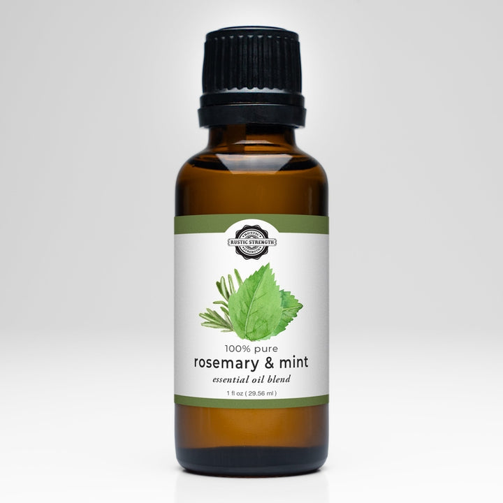 Rustic Strength Rosemary & Mint Essential Oil Blend