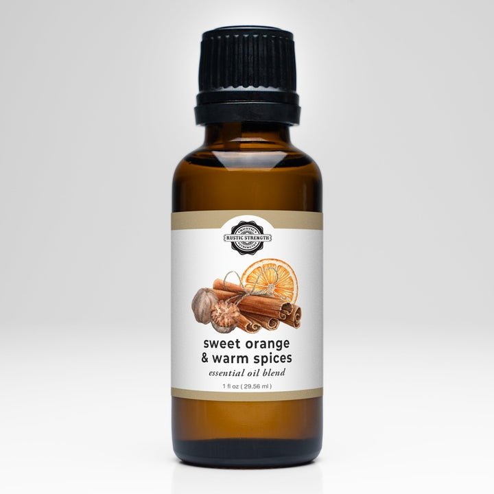 Rustic Strength Sweet Orange & Warm Spices Essential Oil Blend