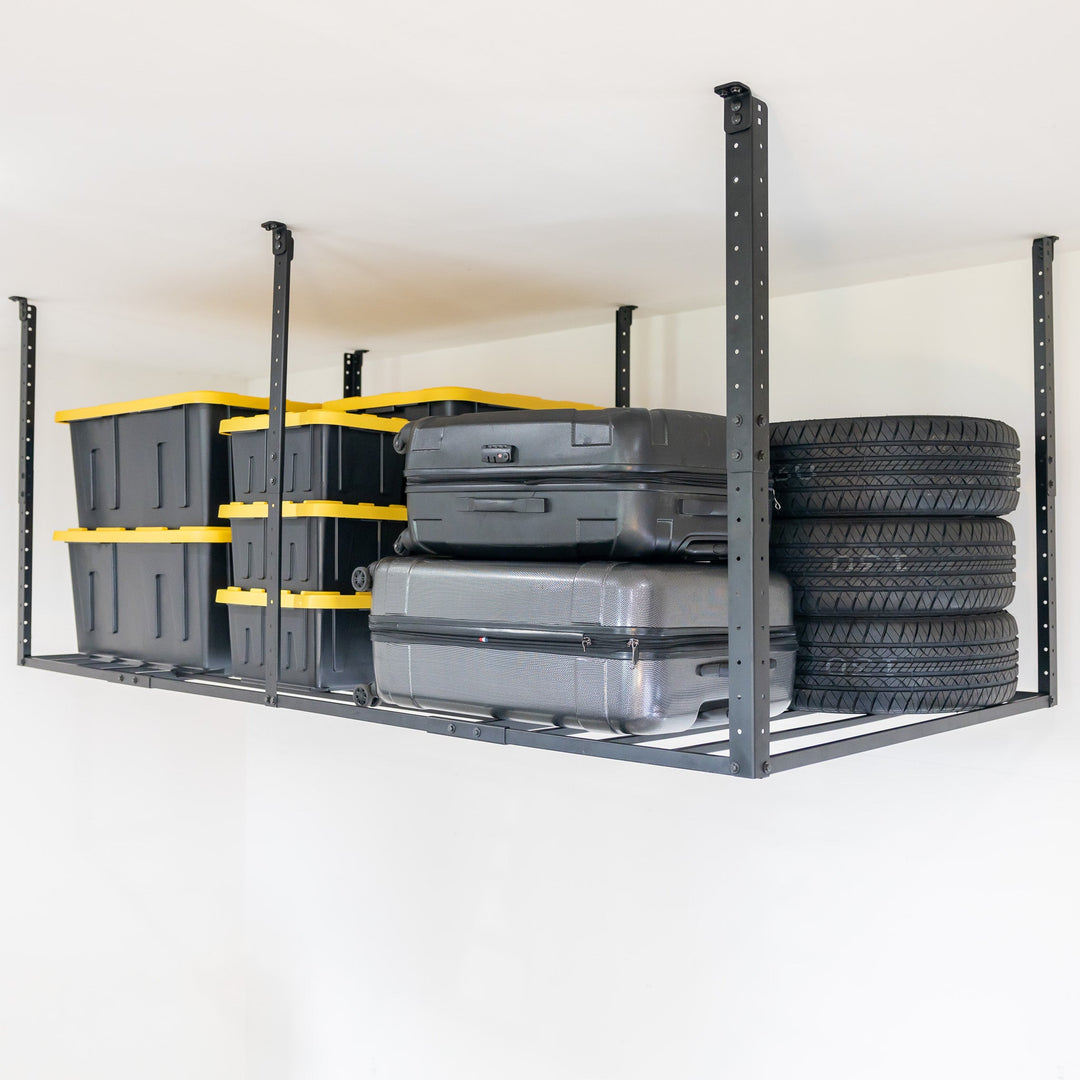 4' x 8' Overhead Garage Shelving 700 lbs Storage