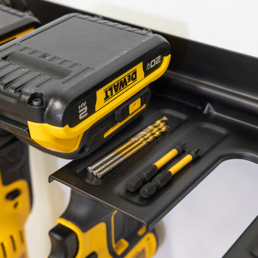 Power Tool Organizer Rack for Garage Storage