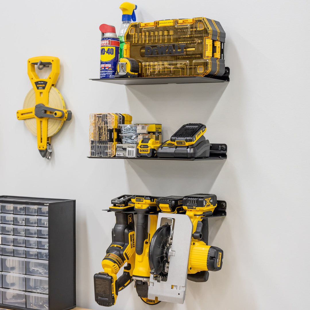Power Tool Organizer Rack for Efficient Storage