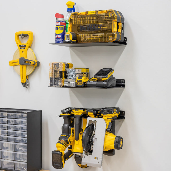 Power Tool Organizer Rack for Efficient Storage