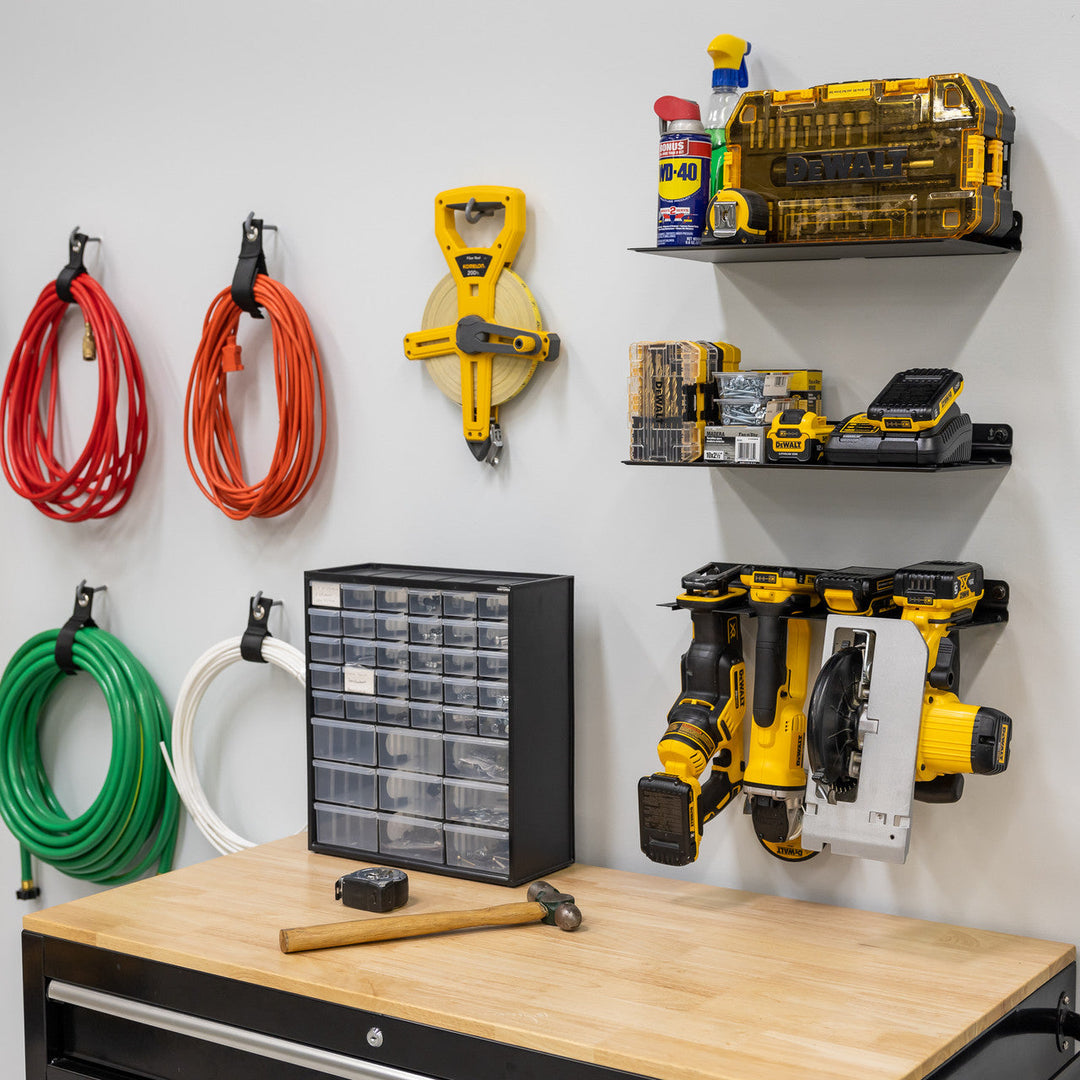 Power Tool Organizer Rack for Efficient Storage