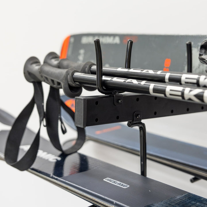 Cascade Snowboard Ski Organizer Rack for Wall Mount