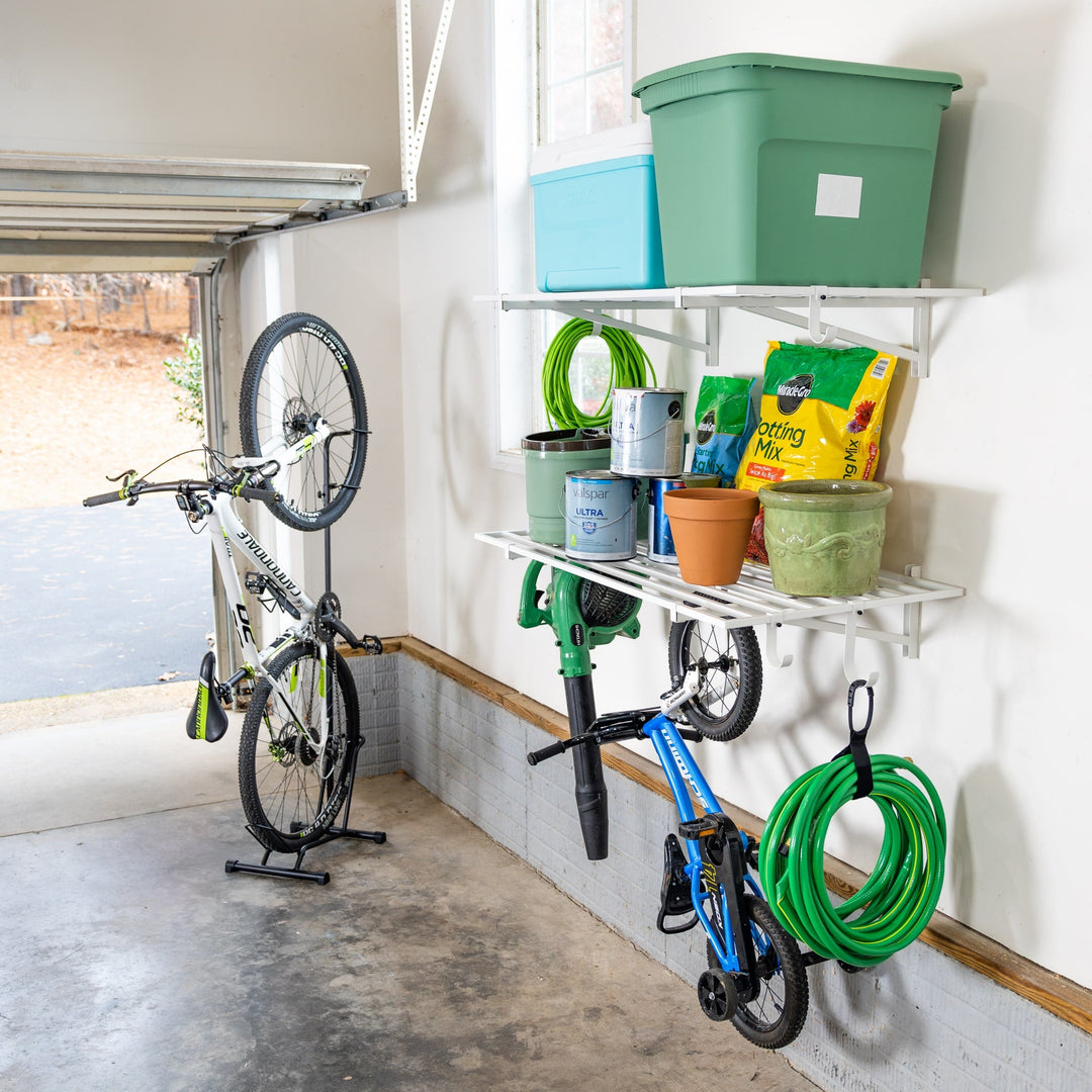 2' x 4' Garage Wall Shelves - 2 Pack | 2x4 Garage Wall Shelves