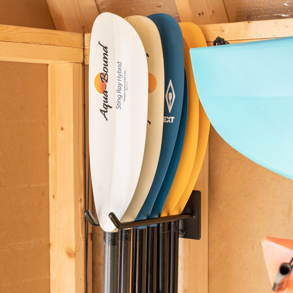 Laurel Lake Paddle Storage Wall Hook for 6 Paddles