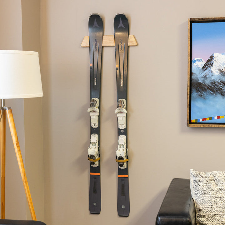 Vail Ski Display - Wood Ski Display for All Mountain Skis