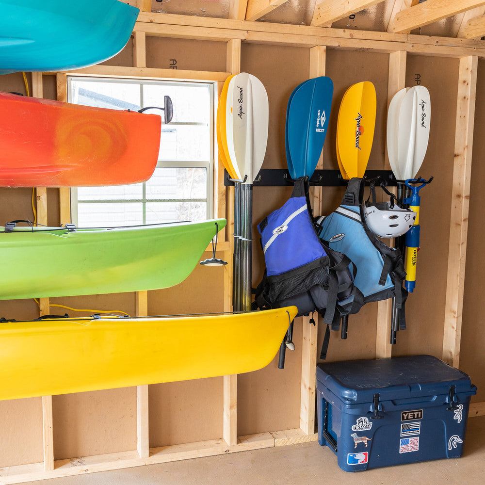Laurel Lake Paddle Storage Rack - Paddle Storage Rack 16 Paddles