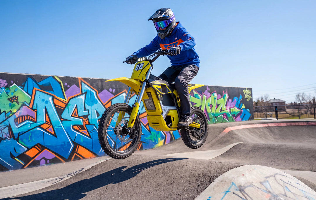 T500 V58 &amp; T500 Pro Combo Pack (2 Bikes) Electric Dirt Bike For Teens &amp; Adults