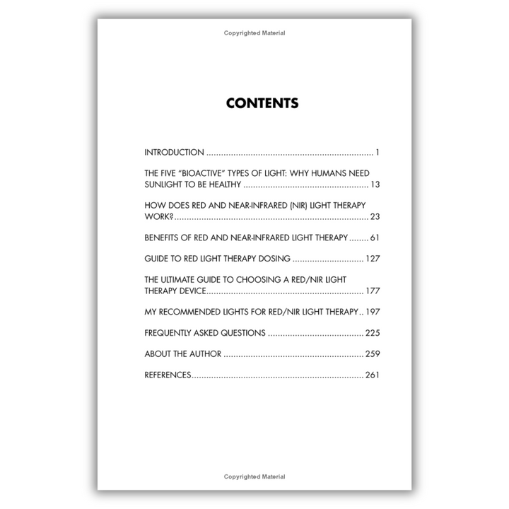 The Ultimate Guide To Red Light Therapy: Anti-Aging, Fat Loss, Muscle Gain, and Brain Optimization Spiral Bound