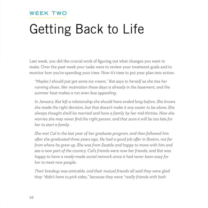 Retrain Your Brain Cognitive Behavioral Therapy in 7 Weeks: A Workbook for Managing Depression and Anxiety Spiral Bound