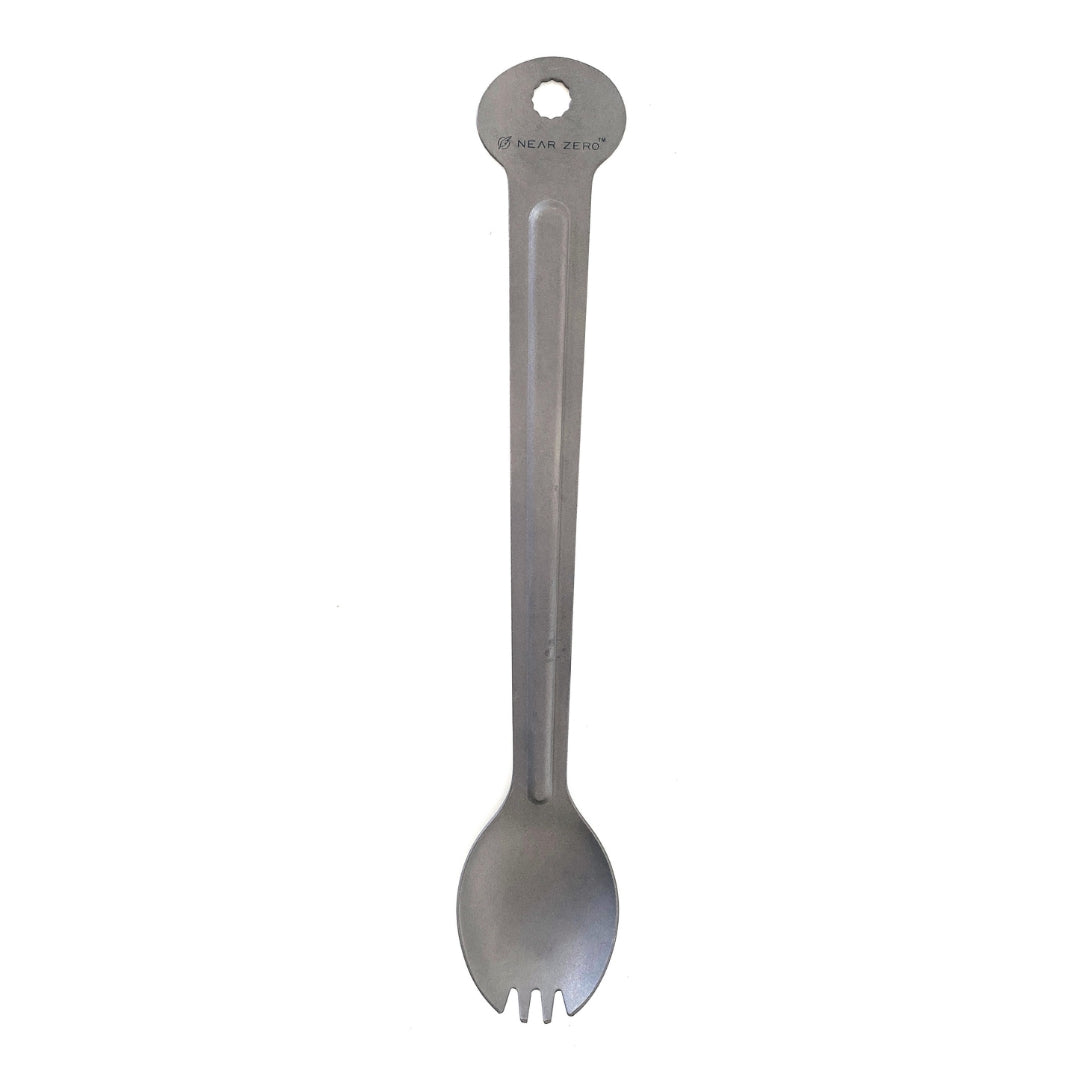 Near Zero Outdoor Gear Titanium Long-Handled Spork