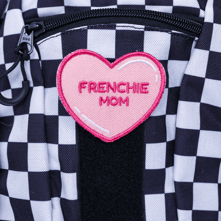 K9 Sport Sack Frenchie Mom Heart Patch