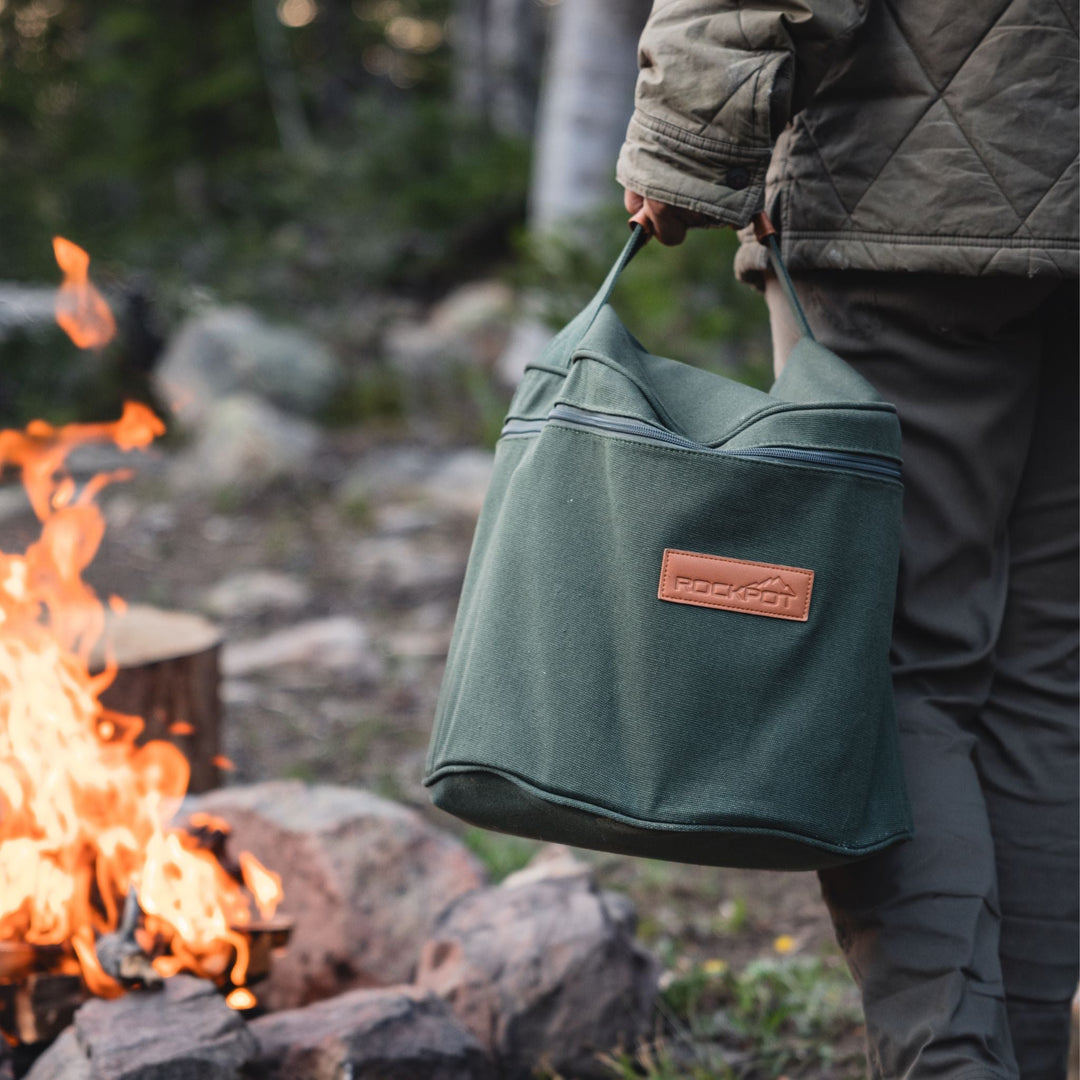 7QT RockPot Original - Portable Cooking Pot for Outdoor Use