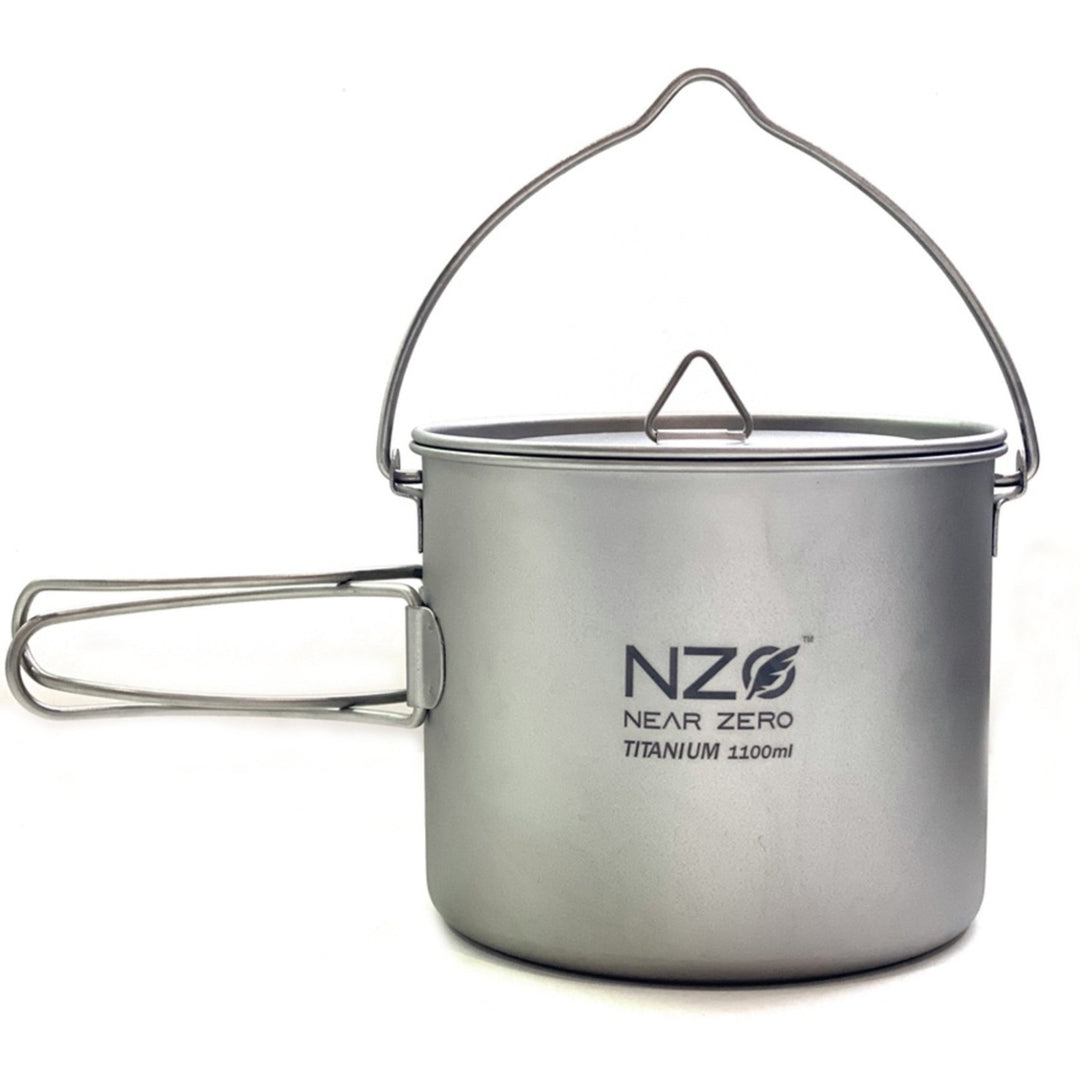 Near Zero Outdoor Gear Titanium Cooking Pot - 1100 ml