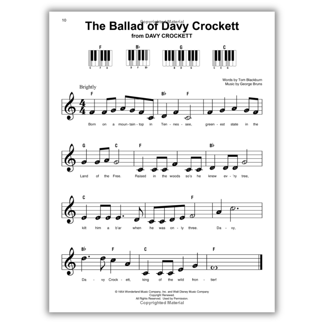 Disney - Super Easy Songbook Spiral Bound