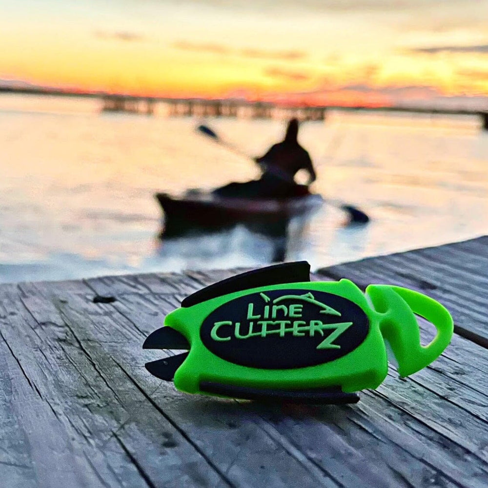 Line Cutterz Dual Hybrid Micro Scissors - Glow-in-the-Dark