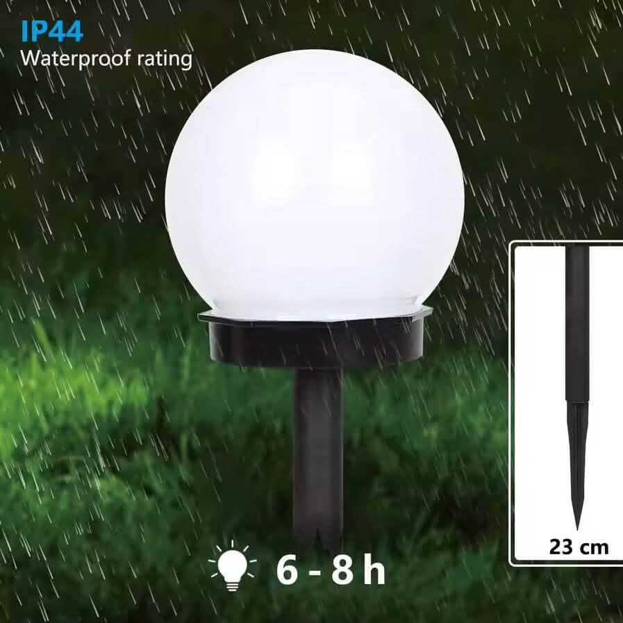 2-Pack LED Solar Garden Lights for Outdoor Use