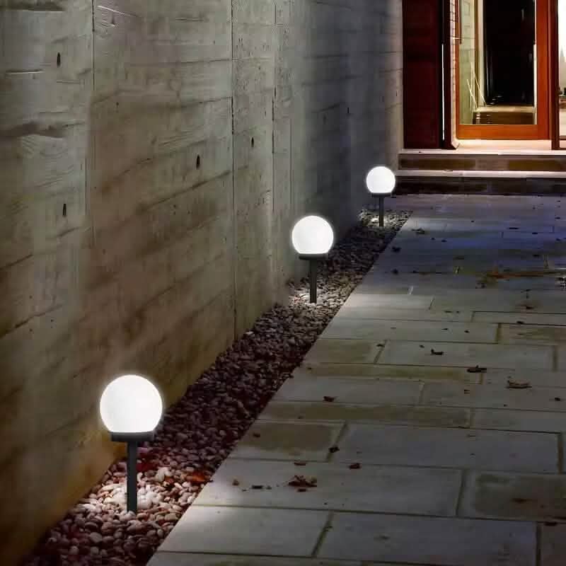 2-Pack LED Solar Garden Lights for Outdoor Use