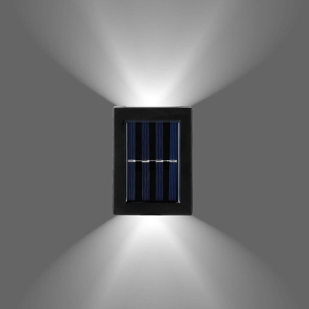 Solar Deck Outdoor Lights: 2-Piece Set for Your Garden