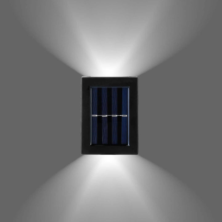 Solar Deck Outdoor Lights: 2-Piece Set for Your Garden