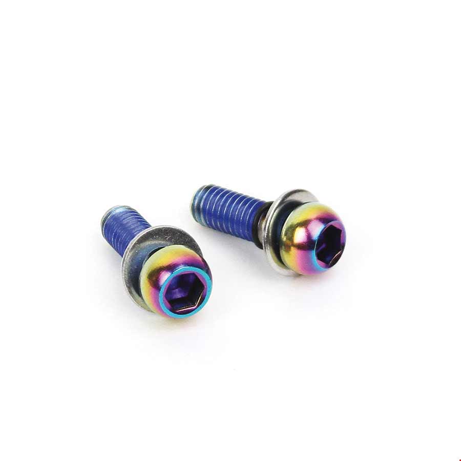 sram caliper mounting hardware direct and standard mount stainless rainbow bolts
