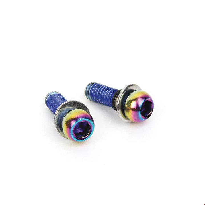 sram caliper mounting hardware direct and standard mount stainless rainbow bolts