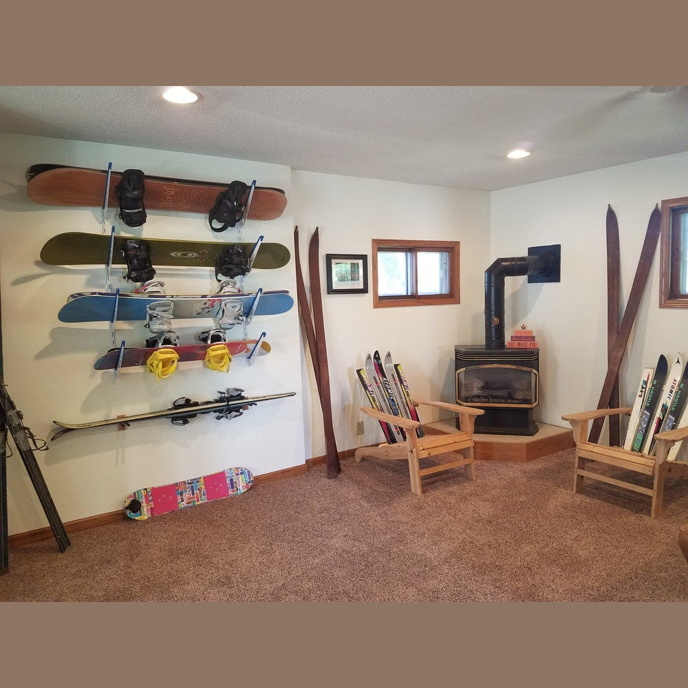 Brighton Snowboard Storage Rack - snowboard storage rack