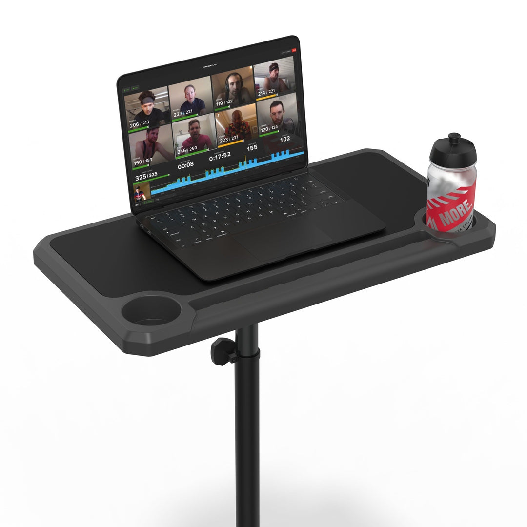 Indoor Media Display Cycling Desk