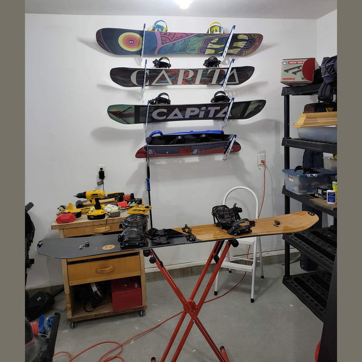 Brighton Snowboard Storage Rack - snowboard storage rack