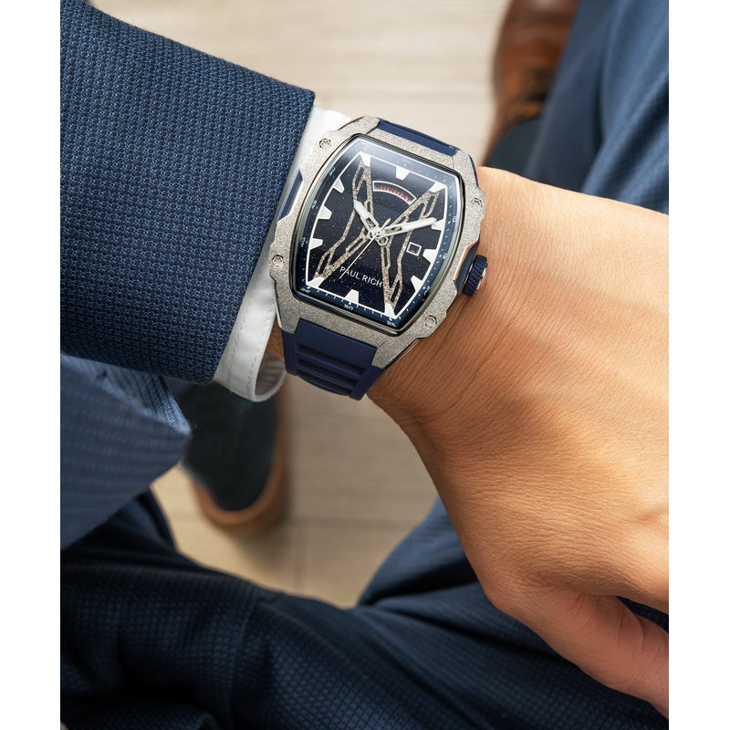 Astro Day & Date Lunar Silver