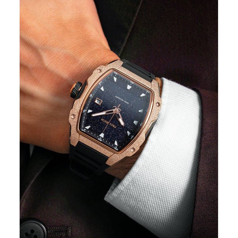 Astro Eclipse Gold Watch by Paul Rich US