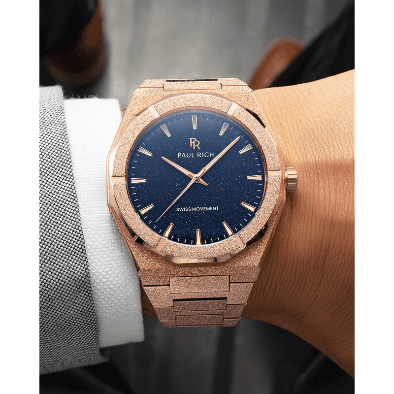 Frosted Star Dust II Rose Gold - Rose Gold Watch