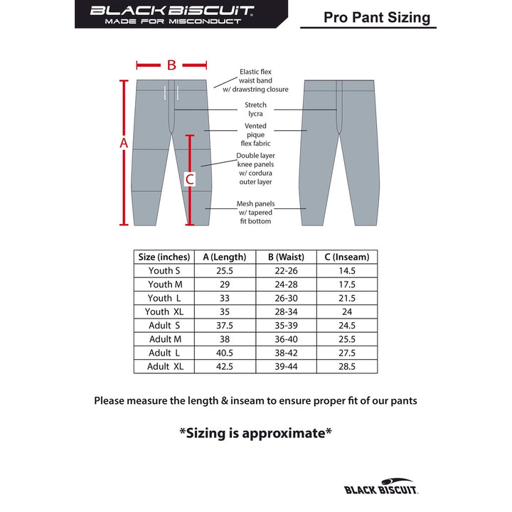 The OG Referee Inline Hockey Pants with Side Pockets