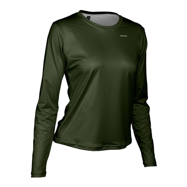 Voler W. ENDURANCE AIR LS TEE - SOLIDS