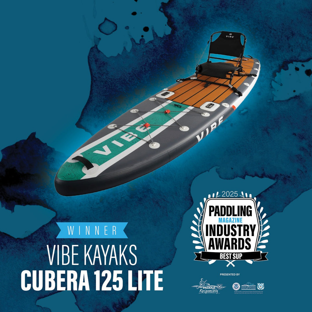 Vibe Kayaks Cubera 125 Lite Inflatable SUP stand-up paddleboard