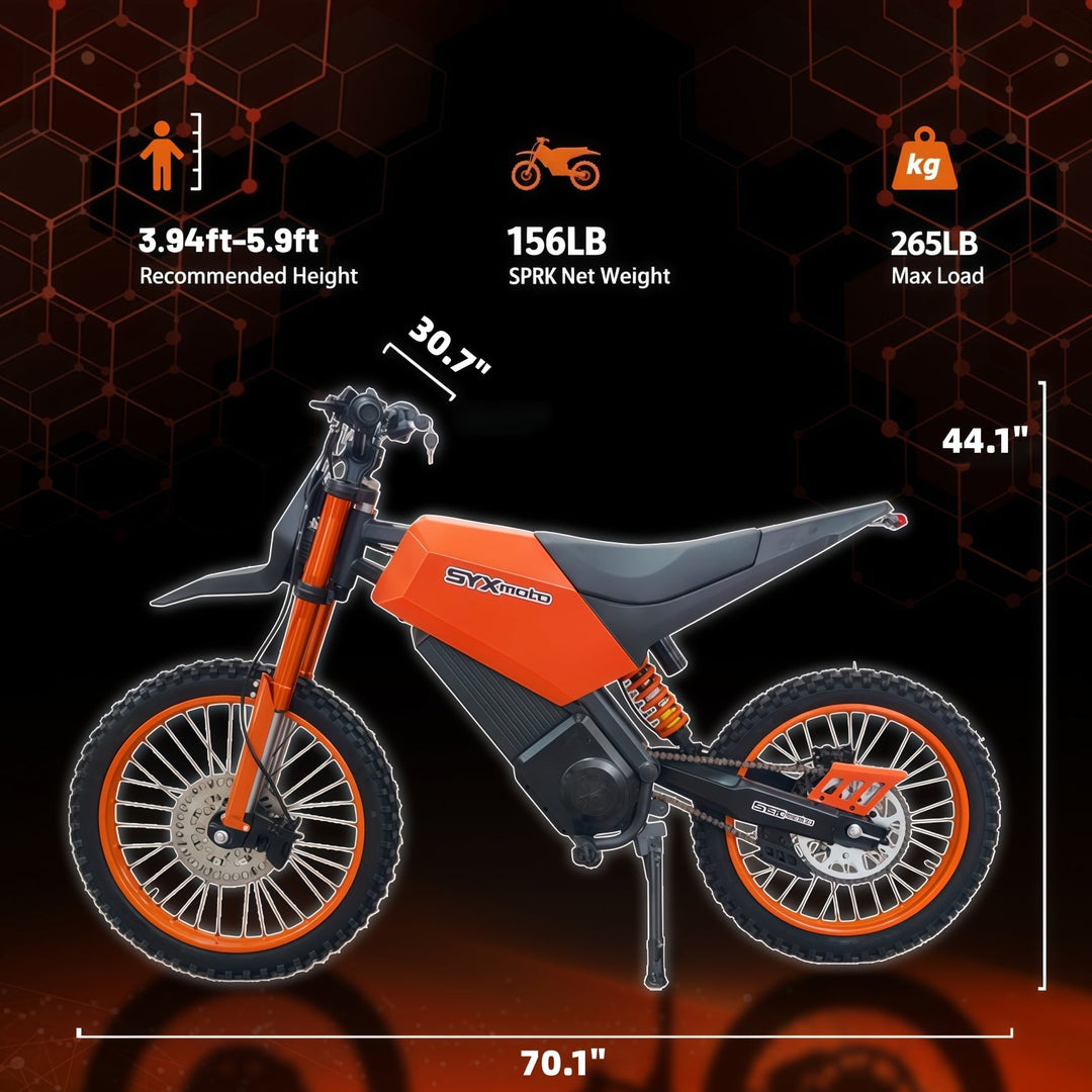 Off-Road Electric Ride-On for Teens & Adults by SYX MOTO