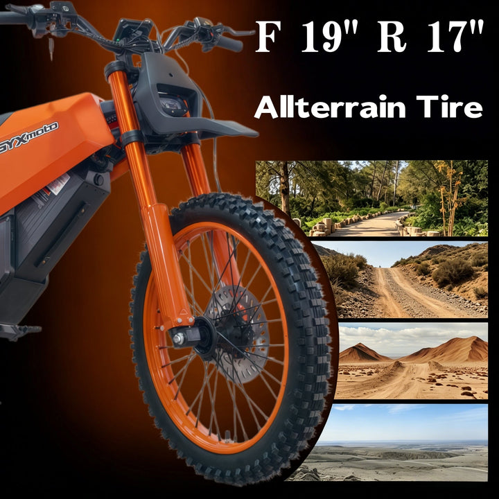 Off-Road Electric Ride-On for Teens & Adults by SYX MOTO