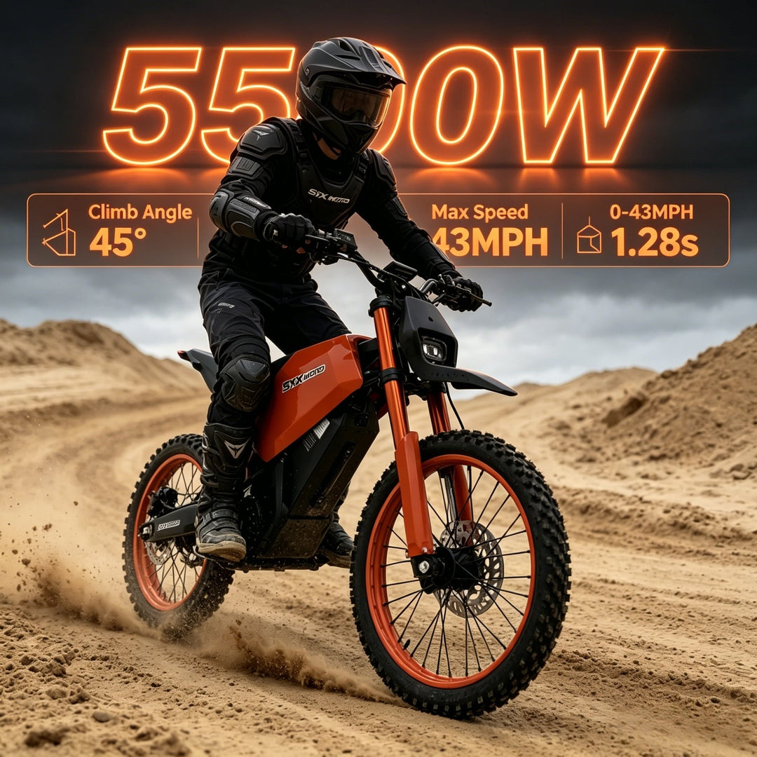 Off-Road Electric Ride-On for Teens & Adults by SYX MOTO